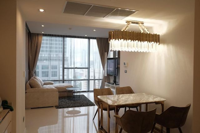 The Bangkok Sathorn spacious quiet clean 12A floor BTS Surasak