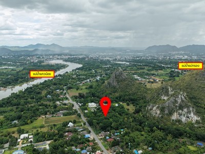 จับโอกาสก่อนราคาขยับ! จากที่ดิน 9 ไร่ สู่ Destination แห่งใหม่ของกาญจนบุรี ขายที่ดินถมแล้วเสมอถนน 9 ไร่ติดภูเขา ใกล้แม่น้ำ