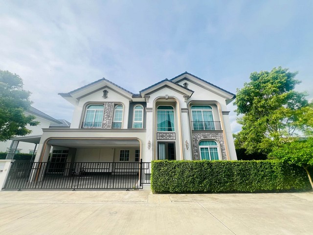 ให้เช่าบ้านเดี่ยวหรูหลังมุม 4 ห้องนอน Grandio บางนา กม.5 Private Zone ใกล้เมกะบางนา ตกแต่งครบ พร้อมเข้าอยู่