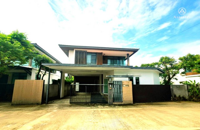 ขาย บ้านมัณฑนา แจ้งวัฒนะ ราชพฤกษ์ 57.9 ตรว. หลังมุม  (Manthana Chaengwattana Ratchapruek)  แปลงสวย ต่อเติมครบ พร้อมอยู่ 