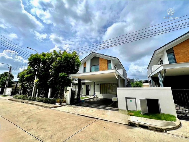 ขายบ้านเดี่ยว 65.1 ตรว. เพอร์เฟคเพลส รามคำแหง-สุวรรณภูมิ3 บ้านสวย พร้อมอยู่ เดินทางสะดวก ทำเลร่มเกล้า หนองจอก มีนบุรี รามคำแหงตอนปลาย 