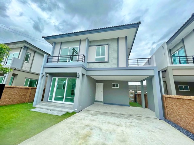 บ้าน2 ชั้น เฟอร์ฯครบ 3 นอน 2 น้ำ รังสิตคลอง 2  ตลาดฟ้ารังสิตคลอง 2 700 ม. 35 ตร.ว. 140 ตร.ม.  ทำเลถนนคลองหลวง คMRT คลองหลวง