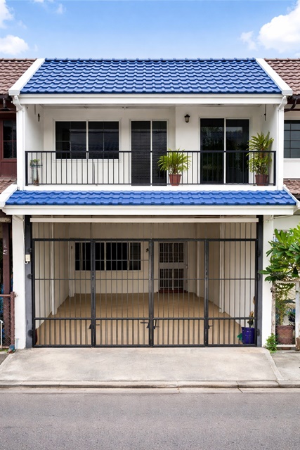 ทาวน์เฮ้าส์ 2 ชั้น 2 นอน 2 น้ำ 22 ตร.ว. ทำเลงามวงศ์วาน  ตลาดประชานิเวศน์ 900 ม. ศูนย์ราชการนนทบุรี 2.14กม  ท่าทราย 