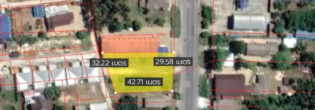 พื้นที่ดิน ที่ดิน ท่าศาลา จ.นครศรีธรรมราช 57 ตาราง.วา 3 ngan 0 RAI  13387500 BAHT. ราคาดีเยี่ยม! นครศรีธรรมราช   