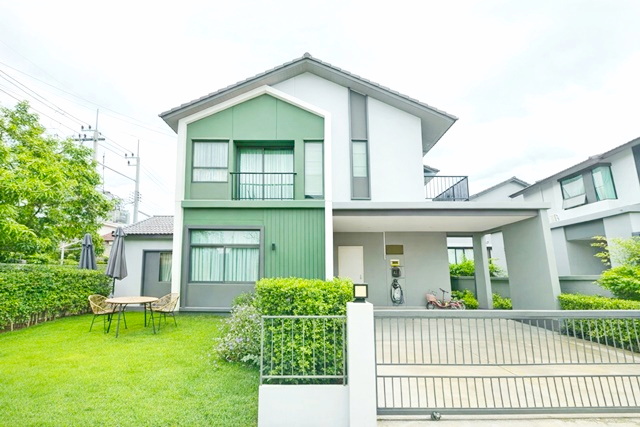 ใกล้ MRT คลองบางไผ่  365 HUB ไทรน้อย 65ตร.ว. 265 ตร.ม. บ้านหลังมุม  รร.สารสาสน์วิเทศไทรน้อย