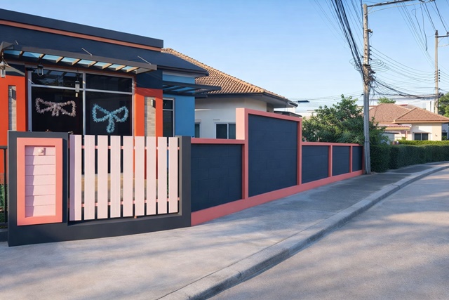ศรีมหาโพธิ ต่อเติมหลังคาโรงจอดรถ  ให้เช่าบ้านเดี่ยว 2นอน ท่าตูม ศรีมหาโพธิ ปราจีนบุรี นิคม304