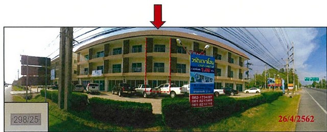 ขายอาคารพาณิชย์ 3 ชั้น โครงการวรัญญาเพลส ตำบลเชิงเนิน อำเภอเมืองระยอง ระยอง