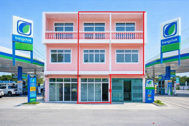 อาคารให้เช่า 3ชั้น 4นอน 3น้ำ 20 ตร.ว.240 ตร.ม. พุทธบูชา มีที่จอดรถ ติดปั้มบางจาก 2 แห่ง พระราม2 25-33   รพ.บางกอก 9 อินเตอร์ฯ 1.2 กม. 