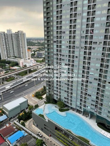 ID :  DSL-468 ขายด่วน ๆ ห้องชุด เอลลิโอ สาทร-วุฒากาศ Elio Sathorn-Wutthakat ใหญ่ 35 ตรม 3300000 BAHT ไม่ไกลจาก ใกล้ BTS วุฒากาศ เพียง 470 เมตร โครตถูก!