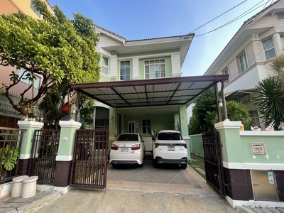 โปรเด็ด! ขายบ้านเดี่ยวหลังริม มัณฑนา อ่อนนุช - วงแหวน 1 (สุขาภิบาล 2) บ้านสวย สภาพดี บรรยากาศเงียบสงบ เป็นส่วนตัว