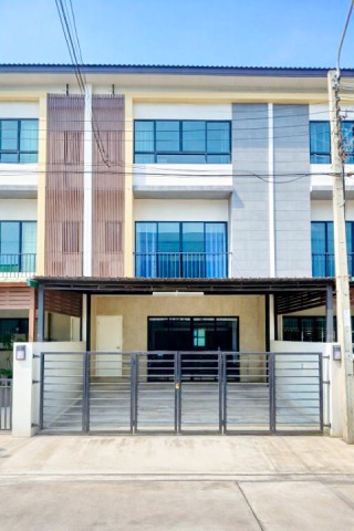 วงแหวน-บางแค MRTหลักสอง 750ม. ทาวน์โฮมหรู 3 ชั้น 3 นอน 3 น้ำ 20 ตร.ว. 160 ตร.ม. ดอะมอลล์ บางแค 1 กม.