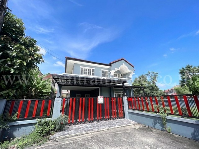 ขายด่วน ราคาพิเศษ บ้านเดี่ยว บ้านบุรีรมย์ ถนนรามอินทรา - คู้บอน 41 ทำเลดี หลังริม