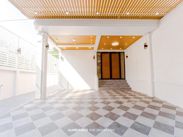 P2141 ขาย ทาวน์โฮม หลังใหญ่ 4 ชั้น ประชาอุทิศ ซอย 1 ห้วยขวาง รีโนเวทใหม่พร้อมอยู่ เข้าออกหลายทาง จอดรถ 6 คัน เหมาะอยู่อาศัยหรือทำโฮมออฟฟิศ