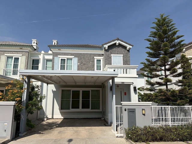 BH3974 ปล่อยเช่าบ้าน Anya บางนา รามคำแหง 2 บ้านสวยพร้อมอยู่ เฟอร์ครบ มีห้องทำงาน ใกล้ Mega บางนา