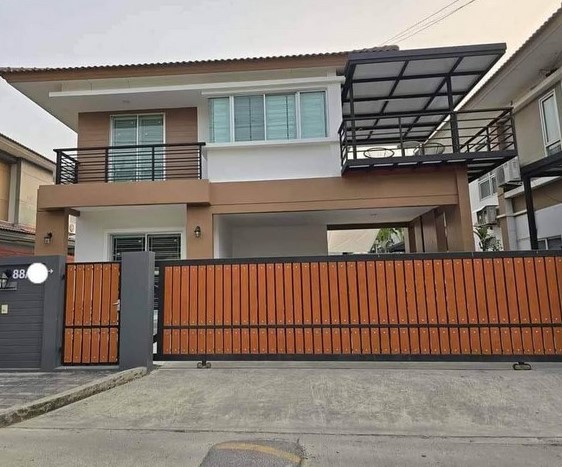  ให้เช่าบ้านเดี่ยว โครงการเอโทล มัลดีฟส์ ปาล์ม บางนา-วงแหวน, กม7   อยู่ใกล้เมกาบางนา3นาที