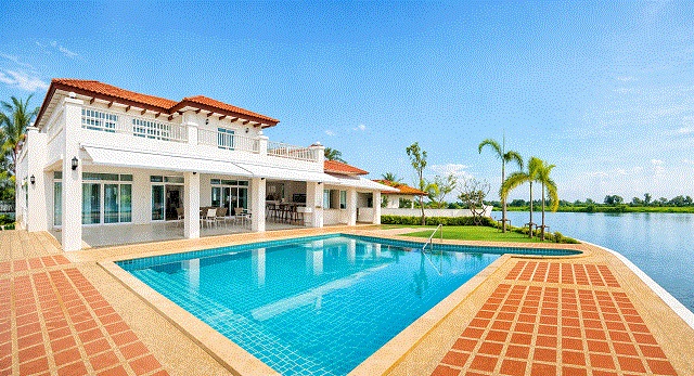 ตลาดมหาชัย2.64 กม. Pool Villa เช่าใหญ่หรู   5-7นอน  Best Ocean Golf1.2กม. เซ็นทรัล มหาชัย 4.2 กม. 7 น้ำ 304 ตร.ว. 1216 ตร.ม.  2 ชั้น 