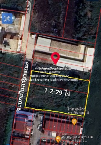 sale พื้นที่ดิน ขายที่ดิน ซ.สังฆสันติสุข 6 หนองจอก กรุงเทพ (ผังสีส้ม: ย.5-8) 1-2-29 ไร่, 6.29 ล้านบาท   6290000 BAHT   ดีงาม