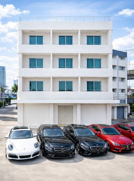 เดอะมอลล์ รามคำแหง 950 ม. อาคาร4 ชั้น 2คูหา 400ตร.ม. จอดรถ 6 คัน 10นอน 7น้ำ  แอร์ 6 เครื่อง ใกล้ม.รามคำแหง 700 ม.