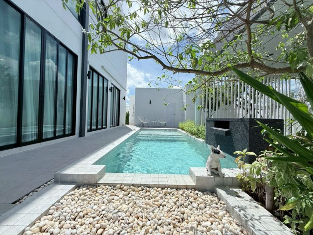 ราคาพิเศษ 7.49 ล้าน #โซนหางดง Modern Pool Villa 2 ชั้น หลังสุดท้าย! #บิวท์อินทั้งหลัง จัดเต็มเฟอร์นิเจอร์ เข้าอยู่ได้ทันที #น้ำไม่ท่วม