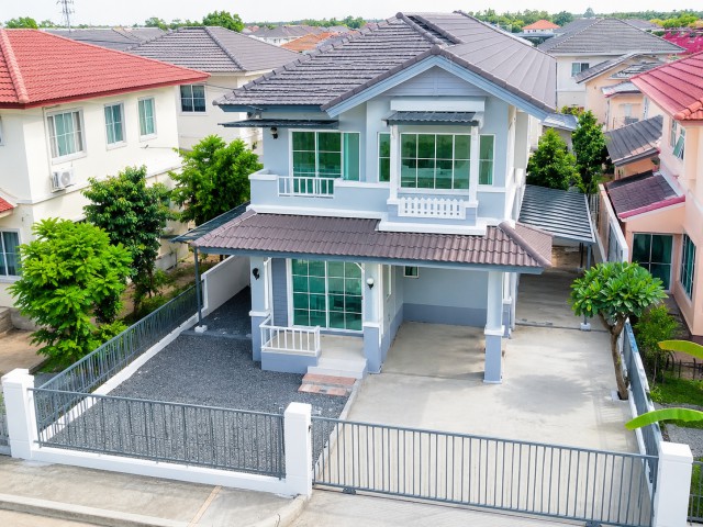 แสนแสบ  มีนบุรี สุวินทวงศ์ คุ้มเกล้า8-14 ให้เช่าบ้านเดี่ยว2ชั้น 3นอน สน. ฉลองกรุง 2 น้ำ 54 ตร.ว. 145 ตร.ม.