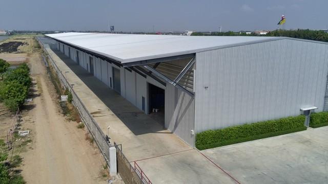 BR 1665 ให้เช่าโกดังใหม่ลำลูกกา คลอง 6 พื้นที่ 672 ตร.ม. (ต่อยูนิต) ประตูม้วนเหล็ก มีห้องน้ำส่วนตัว รถเทรลเลอร์เข้าใด้