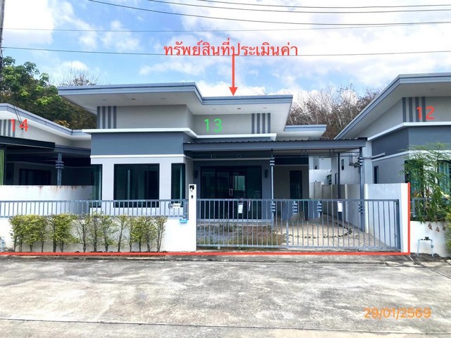 ขายบ้านเดี่ยวสุราษฎร์ธานี  อำเภอเวียงสระ ถนน สายบ้านลำแพนใหญ่