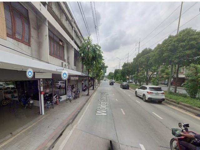 LS 988 ขายที่ดินติดถนนวงศ์สว่าง เขตบางซื่อ 328 ตรว. ผังที่ดินสีน้ำตาลเข้ม หน้ากว้าง 37 เมตร ใกล้สะพานพระราม 7