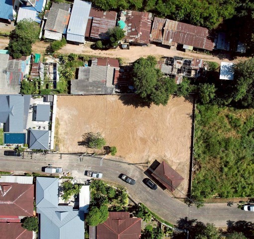 ขายที่ดินเปล่าขนาด 195 ตรว ในโครงการจอมเทียนการ์เด้น ถนนชัยพฤกษ์ ที่ดินถมแล้ว เหมาะสร้างบ้านพักอาศัย ใกล้หาดจอมเทียน พัทยา ชลบุรี