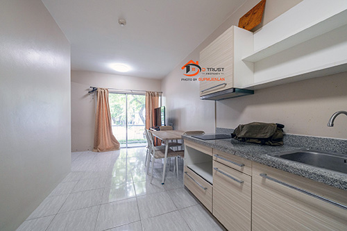 ให้เช่า คอนโด เอสเปซ สุขุมวิท 77 ชั้น1 เนื้อที่ 35ตร.ม. ห้องมุม 