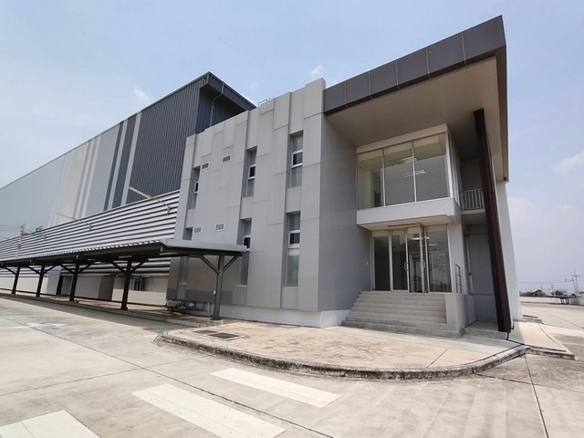 ให้เช่าโรงงานบางปะกงฉะเชิงเทรา ให้เช่าโรงงานโกดัง 3,900 ตรม. ผังม่วงลาย  ถ.คู่ขนานบางนา–ตราด กม.44