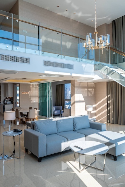 BH3985  ให้เช่า Penthouse Duplex สุขุมวิท 59 ชั้นสูงสุด 165–195 ตร.ม. ใกล้ BTS ทองหล่อ คอนโดหรูใจกลางเมือง