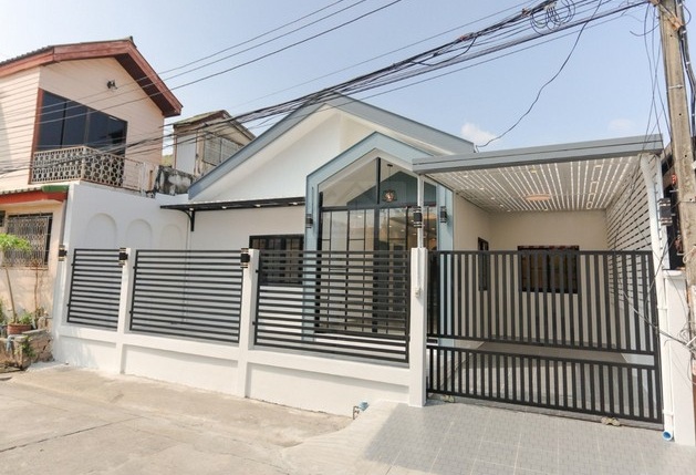 ขายบ้านเดี่ยวชั้นเดียว 36 ตรว.3 ห้องนอน นวลจันทร์ 56 รีโนเวทใหม่สวย สไตล์ มินิมอล ใกล้เลียบด่วน 