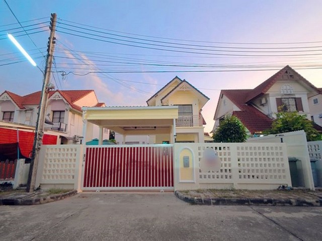บ้านเดี่ยวให้เช่า ศรีราชา หนองยายบู่ 3 ห้องนอน ใกล้ J-Park เข้าอยู่ได้ทันที TP-H1945