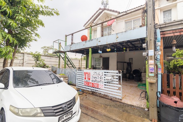 [ขาย] ทาวน์เฮาส์ พฤกษา 71 (ซ.วัดไพร่ฟ้า) บางเดื่อ ปทุมธานี ทำเลดี