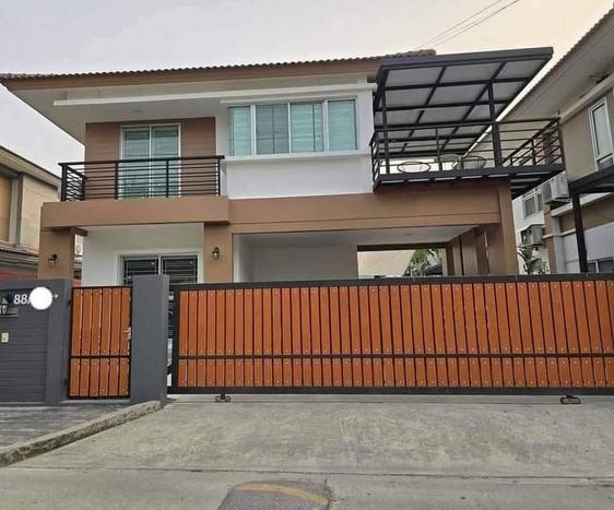 ให้เช่าบ้านเดี่ยว 2 ชั้น 60 ตร.ว. โครงการเอโทล มัลดีฟส์ ปาล์ม บางนา-วงแหวน , กม.7