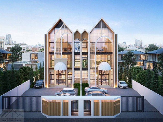 ให้เช่าโฮมออฟฟิศ 3 ชั้นสร้างใหม่ดีไซน์เรียบหรู 115 ตรว. 500 ตรม. ย่านหัวหมาก รามคำแหง ศรีนครินทร์ ใกล้รถไฟฟ้าสายสีเหลือง สถานีศรีกรีฑา