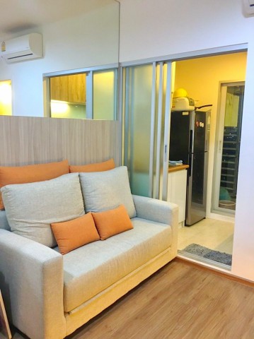 คอนโด U Delight @ Talat Phlu Station 1 นอน 1น้ำ ใกล้เดอะมอลล์ ท่าพระ 400 ม.และรพ.สมเด็จพระปิ่นเกล้า ขนาด 30 ตร.ม.ชั้น 24 ตกแต่งครบพร้อมแอร์