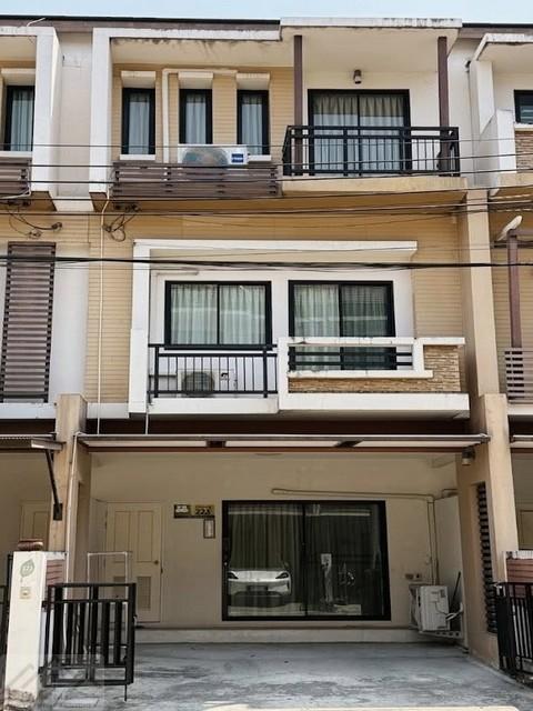 ให้เช่าทาวน์โฮม 3 ชั้น 170 ตร.ม. โครงการ Time home พระราม 9-หัวหมาก บางกะปิ
