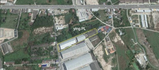 ขายที่ดิน พร้อมโกดังโรงงาน 8ไร่ ถนนสาย344 (บ้านบึง-ชลบุรี)