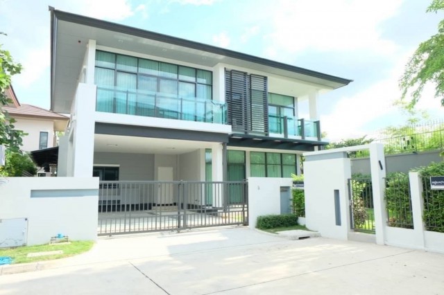 ให้เช่า #บ้านเดี่ยว หมู่บ้านเศรษฐสิริ อ่อนนุช-ศรีนครินทร์ ติดถนนกาญจนาภิเษก #ใกล้สวนหลวงร9 TEL 095-164-2956