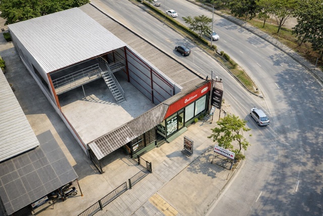  บนทำเลติดถ. เลียบคลองทวีวัฒนา พุทธมณฑลสาย 3  โลตัส โก เฟรช โกดัง 2 ชั้นให้เช่า 59 ตร.วา. 235 ตร.ม.