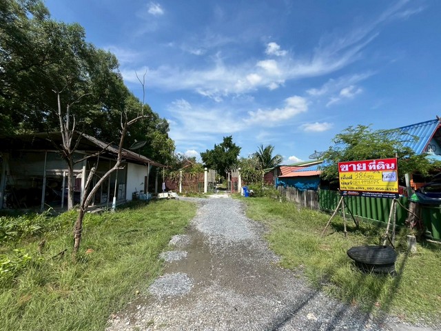 ขายบ้านพร้อมที่ดิน 386.4 วา ทำเลดี  พระสมุทรเจดีย์- ใกล้วัดคู่สร้าง ห่าง อบต.ในคลองบางปลากด เพียง 900 เมตร เชื่อมต่อสุขสวัสดิ์-ประชาอุทิศ