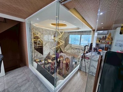 บิ๊วอินสวยหรู  หลังมุม คุ้มค่า ! ขายโฮมออฟฟิศ 3.5 ชั้น โครงการ ดิสทริค เอกมัย - รามอินทรา 23.9 ตร.วา  ใกล้เซ็นทรัล อีสต์วิลล์ ! ด่วน