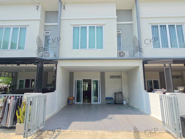 ขาย ทาวน์เฮาส์ ประภาทรัพย์ วงแหวน–หทัยราษฎร์ ใกล้ตลาดวงศกร แม็คโคร ฟู้ดเซอร์วิส โรงพยาบาลซีจีเอช สายไหม และสายไหม อเวนิว | รหัส 99340