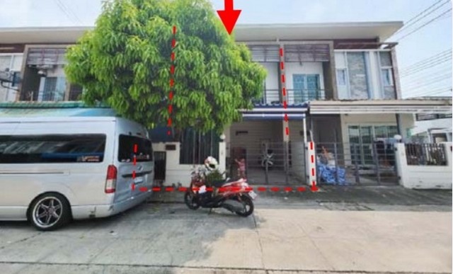 ขายทาวน์เฮ้าส์ หมู่บ้านนครทองลิฟวิ่ง ท้ายบ้านใหม่ เมือง สมุทรปราการ