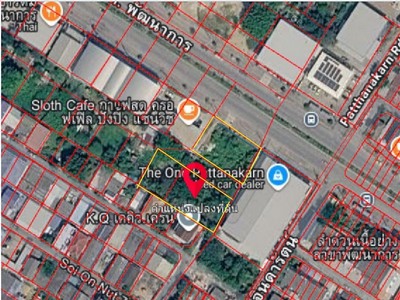 ให้เช่าที่ดินระยะยาว ติดถนนใหญ่ ซอยพัฒนาการ 88 เนื้อที่รวม 471 ตร.วา เหมาะสำหรับทำธุรกิจ ด่วนมาก!