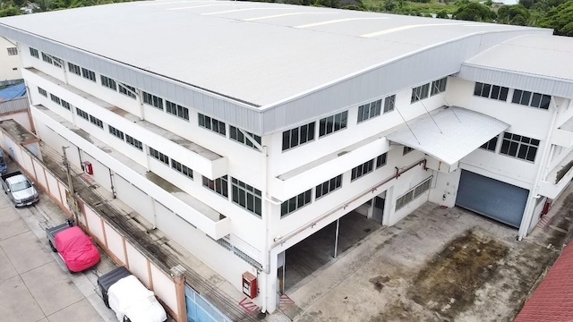 BST1091 ให้เช่าโรงงาน โกดัง พร้อมสำนักงาน 3 ชั้น พระประแดง สมุทรปราการ พื้นที่สีม่วง ขอใบอนุญาตโรงงานได้