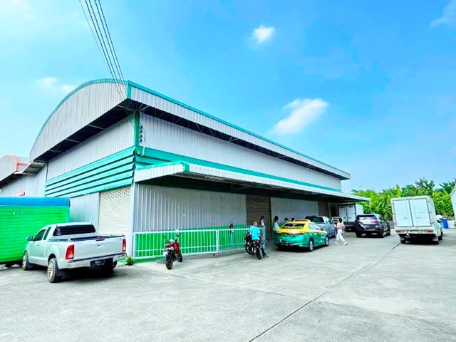 ใกล้เดอะมอลล์บางแค 900 ม. 100ตร.ว. 350ตร.ม.กาญจนาภิเษก เทอดไท ซอยบางแค  โกดังให้เช่าพร้อมออฟิศ 1 นอน 1 น้ำ 