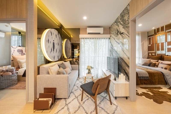 ขายดาวน์ Nue Connex Condo Donmueang (นิว คอนเน็กซ์ คอนโด ดอนเมือง) ติดถนนใหญ่ ใกล้สนามบินดอนเมือง ใกล้รถไฟฟ้า 2 สาย 